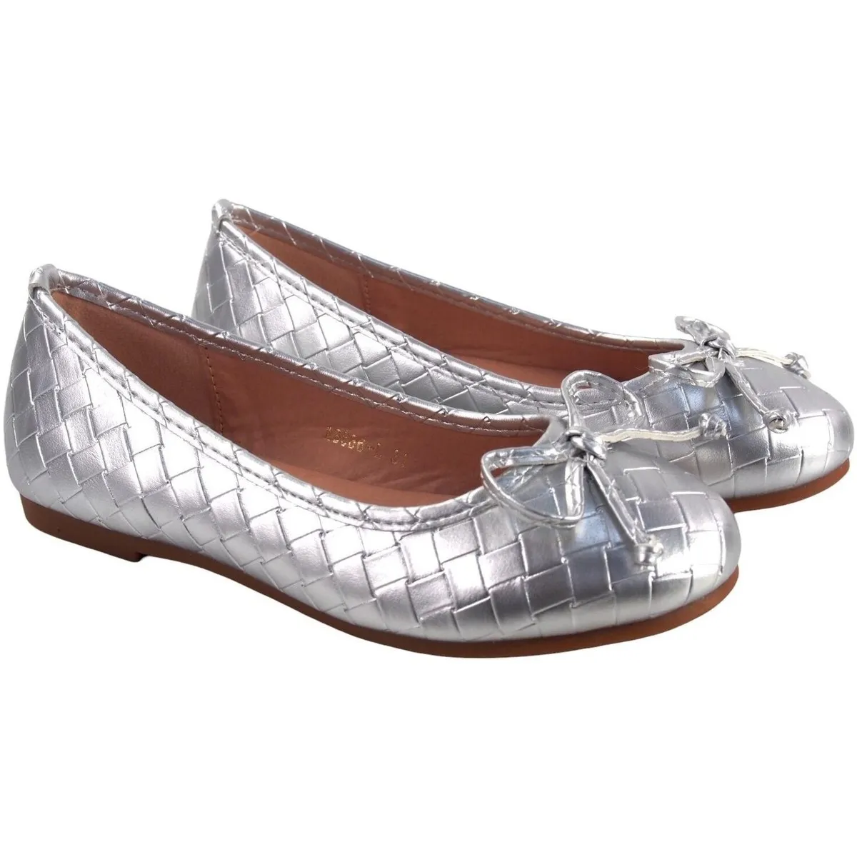 Zapato niña  a3686 plata