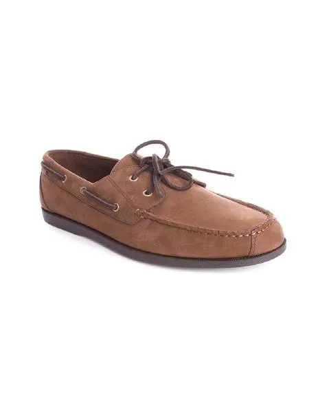 zapato rockport nautico marron