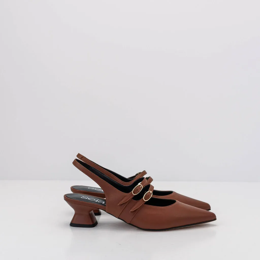 ZAPATO - SEIALE - COLCHA CAMEL