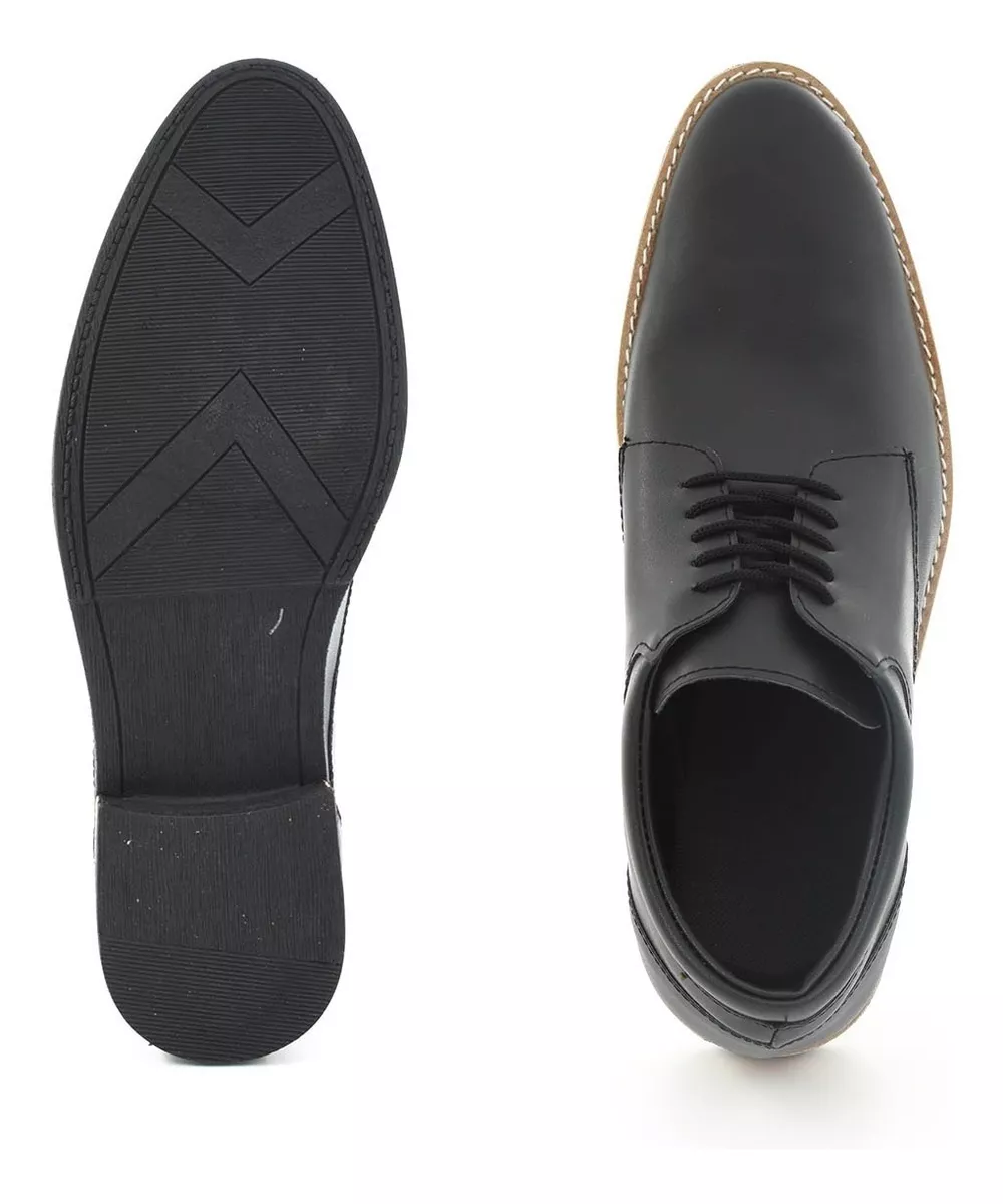 Zapato Vestir Urbano Hombre Cosido Serafinne 101