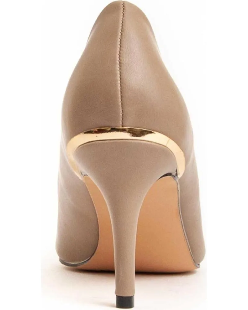 Zapatos de tacón MONTEVITA  de Mujer TALEI  BEIGE