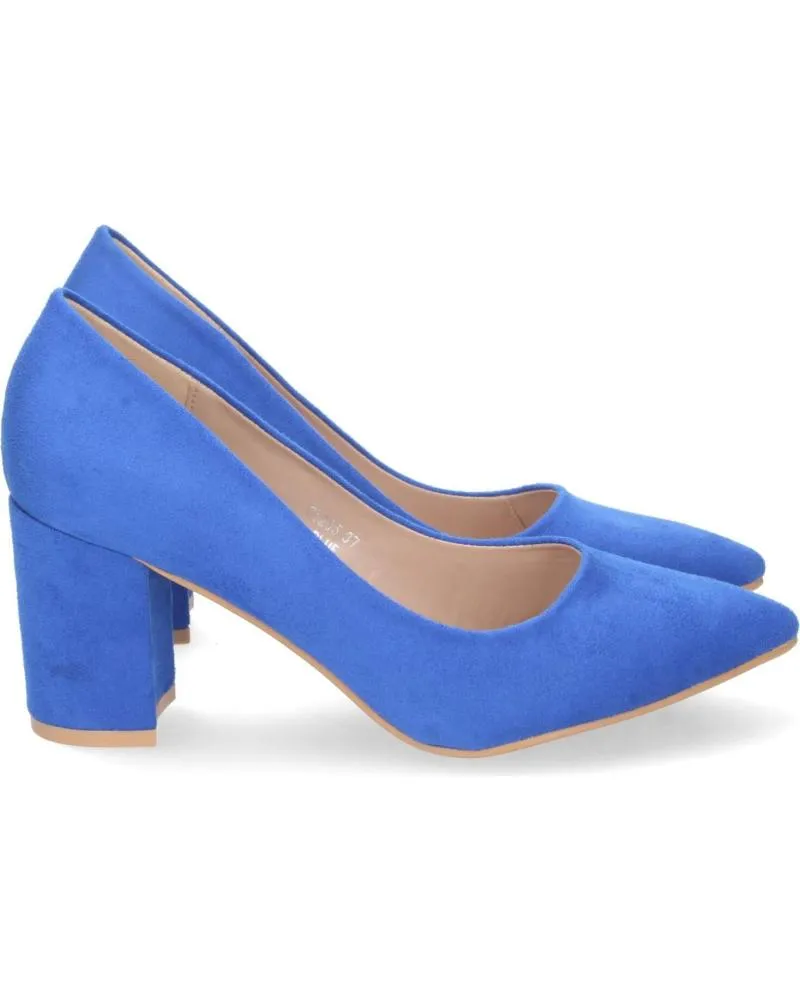 Zapatos de tacón PUNTOSALAO  de Mujer ZAPATOS DE TACON COMODO ESTILO SALON Y PUNTA FINA MUJER AZUL  VARIOS COLORES