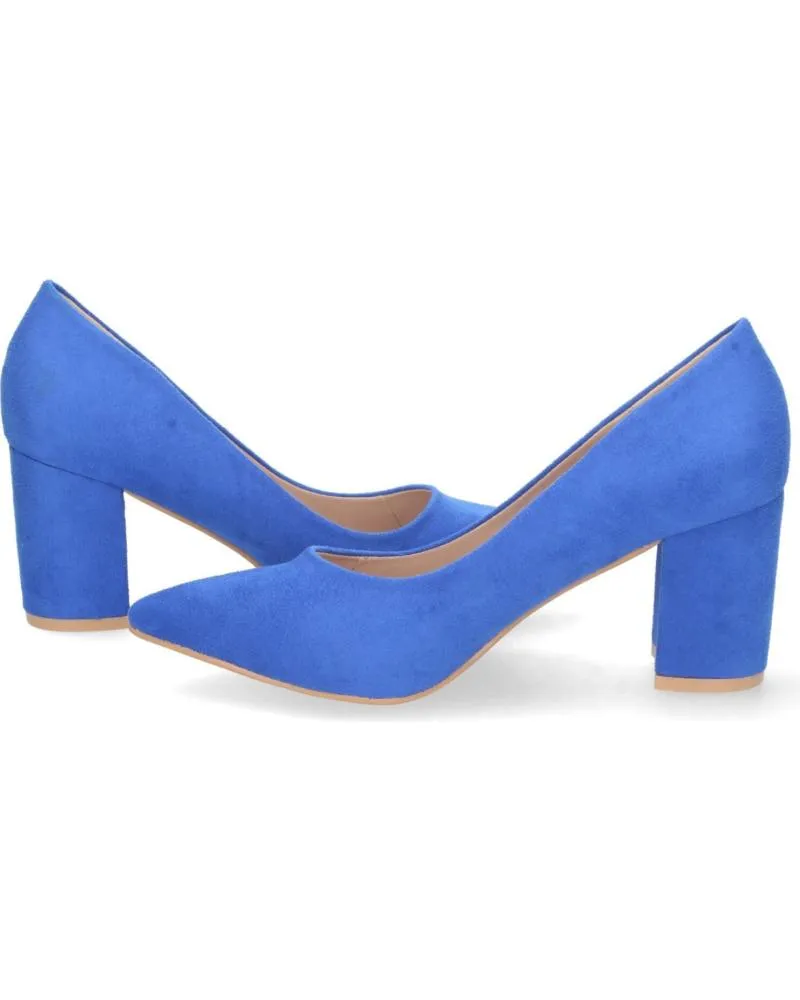 Zapatos de tacón PUNTOSALAO  de Mujer ZAPATOS DE TACON COMODO ESTILO SALON Y PUNTA FINA MUJER AZUL  VARIOS COLORES