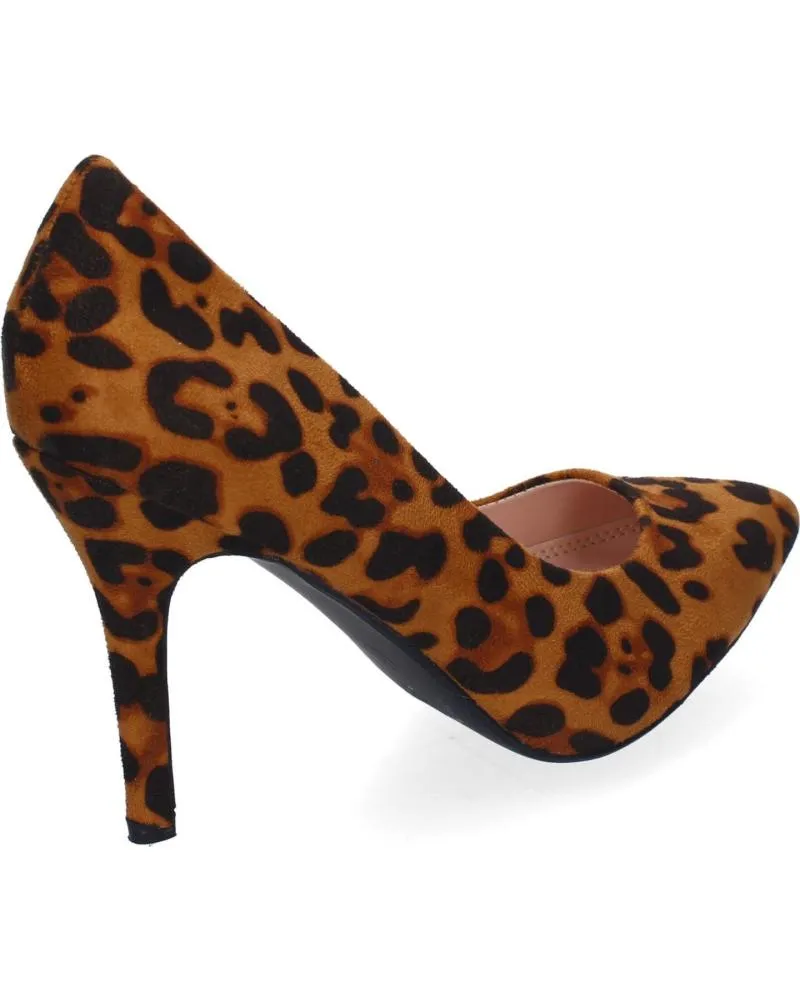 Zapatos de tacón PUNTOSALAO  de Mujer ZAPATOS DE TACON MEDIO DE VESTIR ESTAMPADO ANIMAL LEOPARDO P  VARIOS COLORES