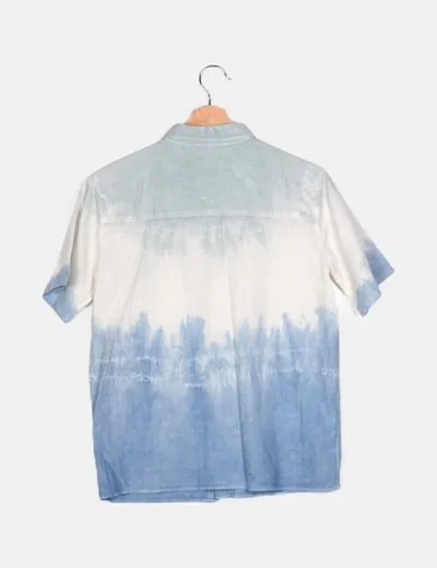 Zara Camisa azul tie dye