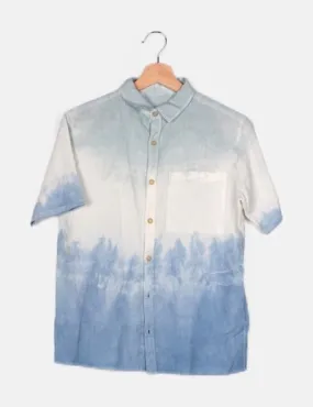 Zara Camisa azul tie dye