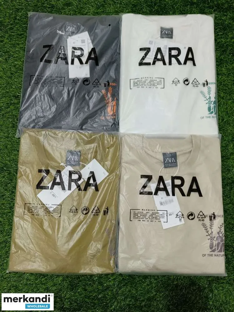 ZARA: Camisetas de hombre. Impreso por ambas caras. ¡Ofertas de acciones en oferta de venta con descuento!