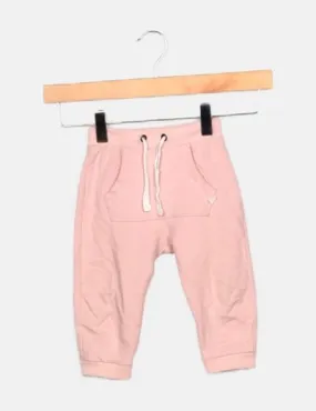 Zara Pantalón chandal rosa