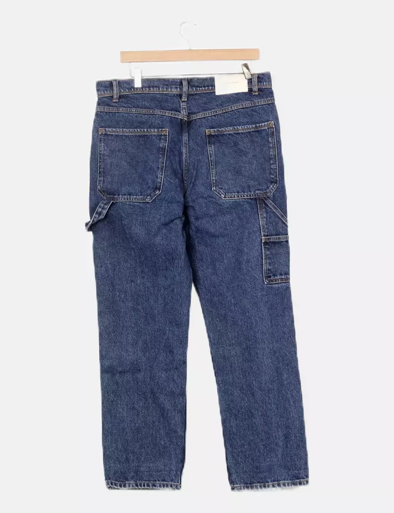 Zara Pantalón denim cargo