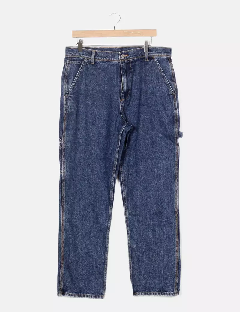 Zara Pantalón denim cargo